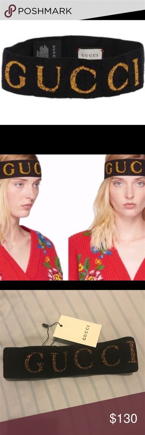 black gucci headband real|Gucci headband price.